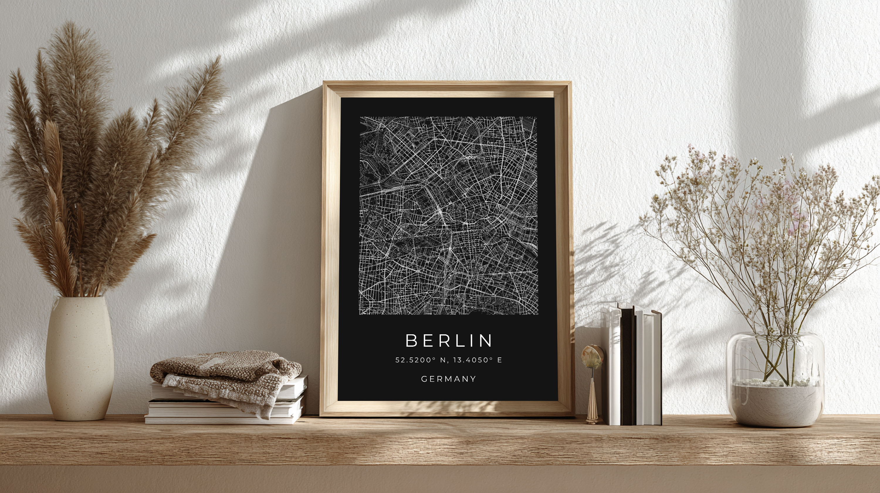 Berlin Minimalist City Map