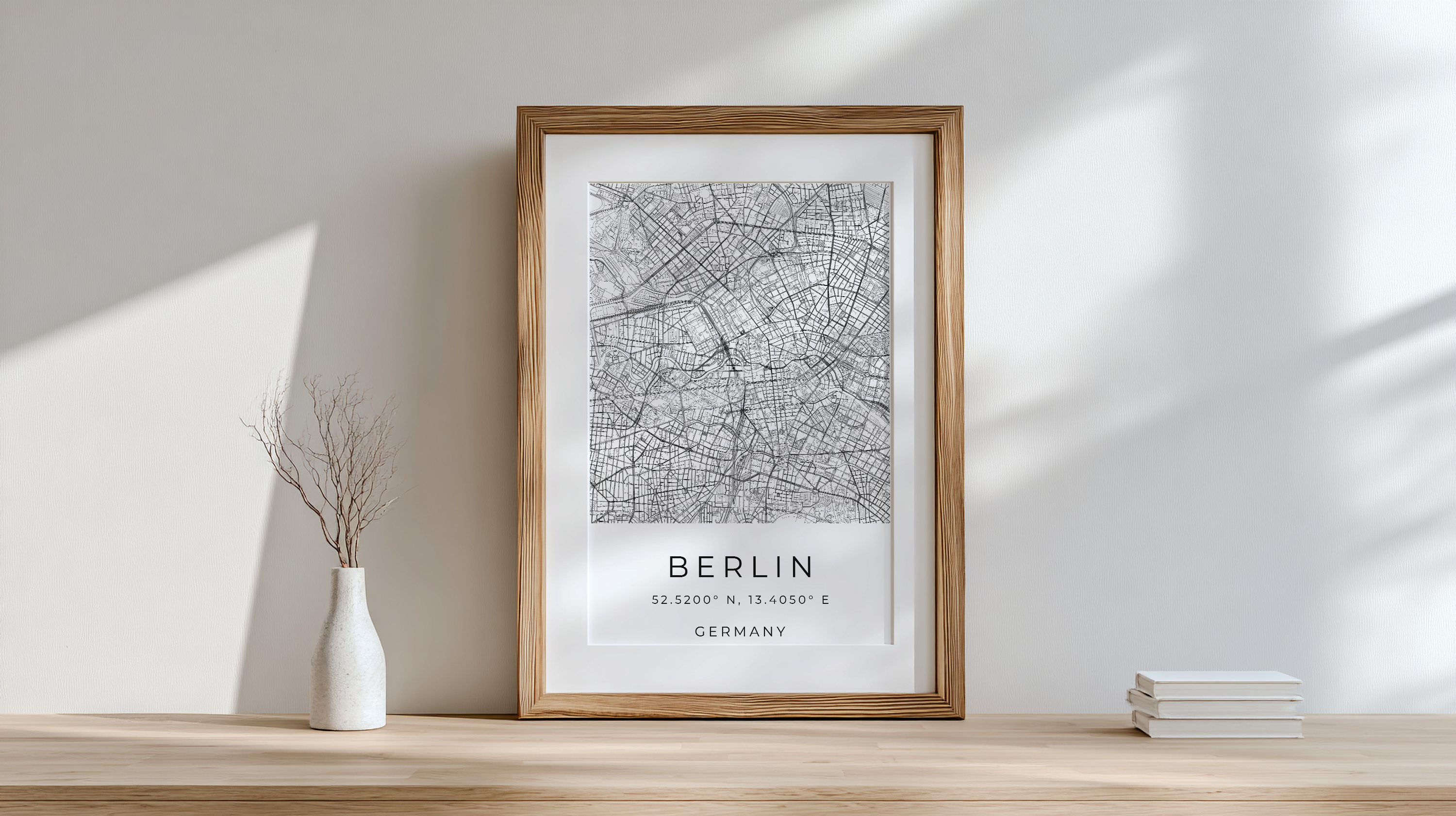 Berlin Minimalist City Map