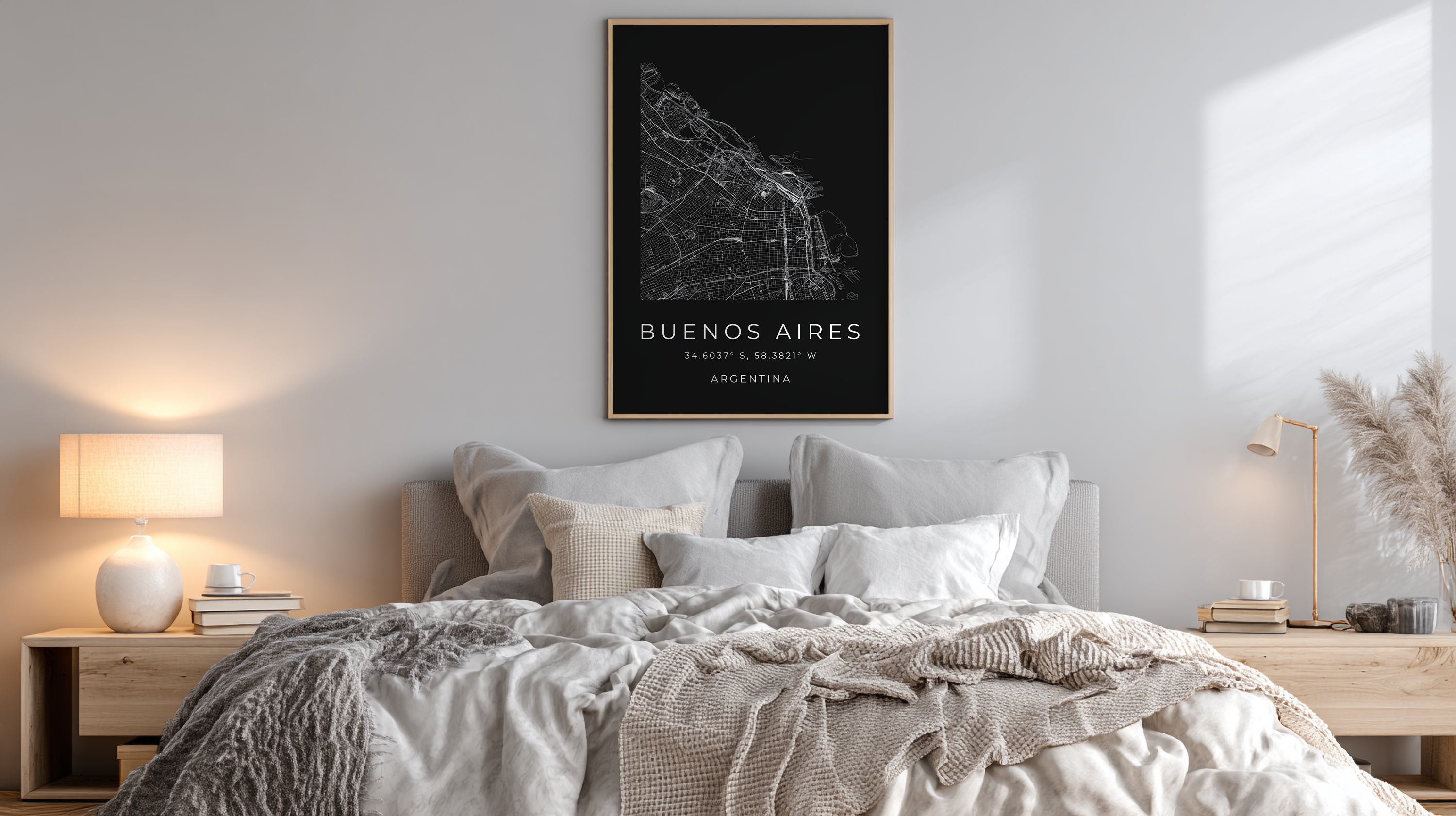 Buenos Aires Minimalist City Map