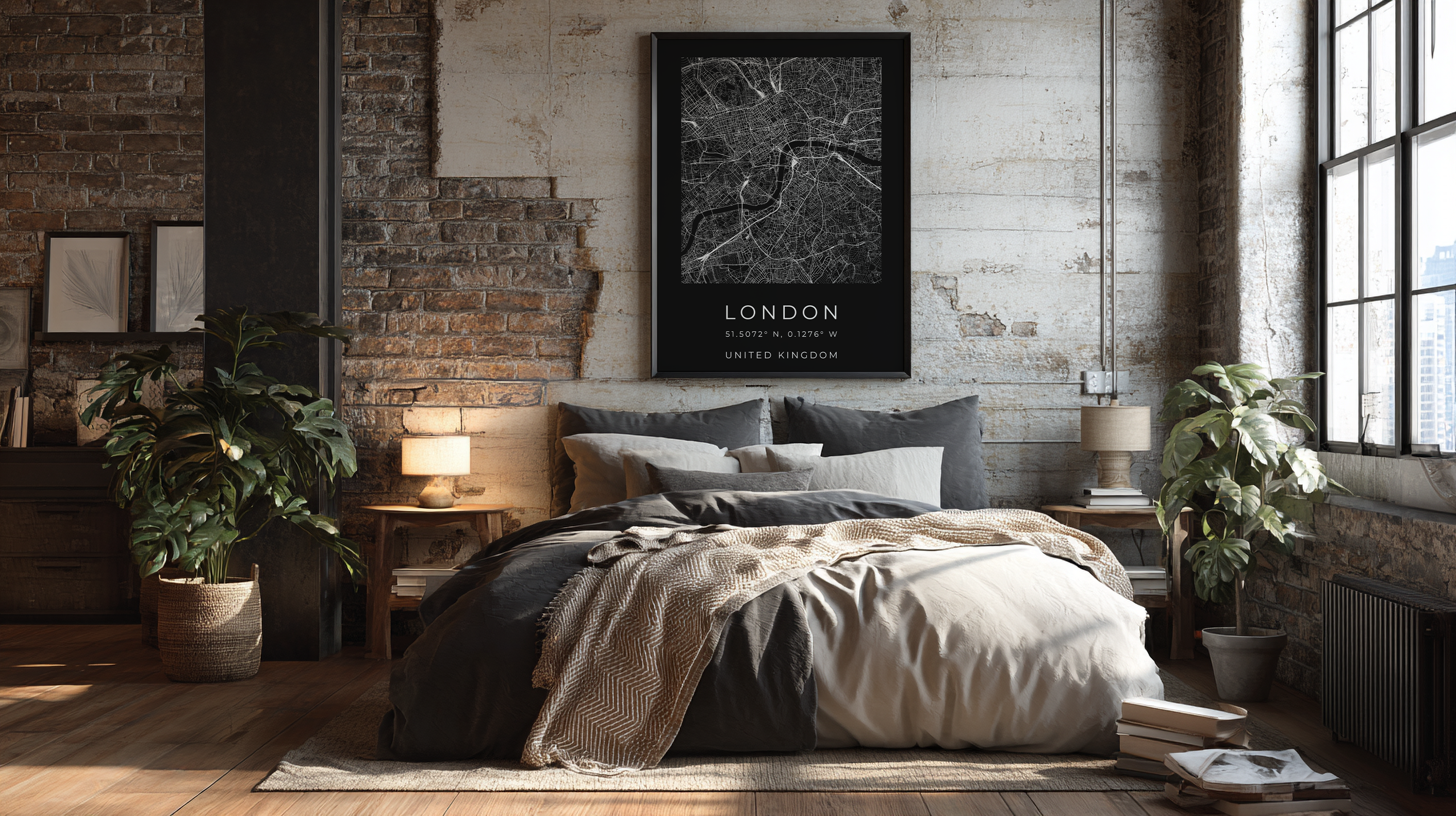 London Minimalist City Map