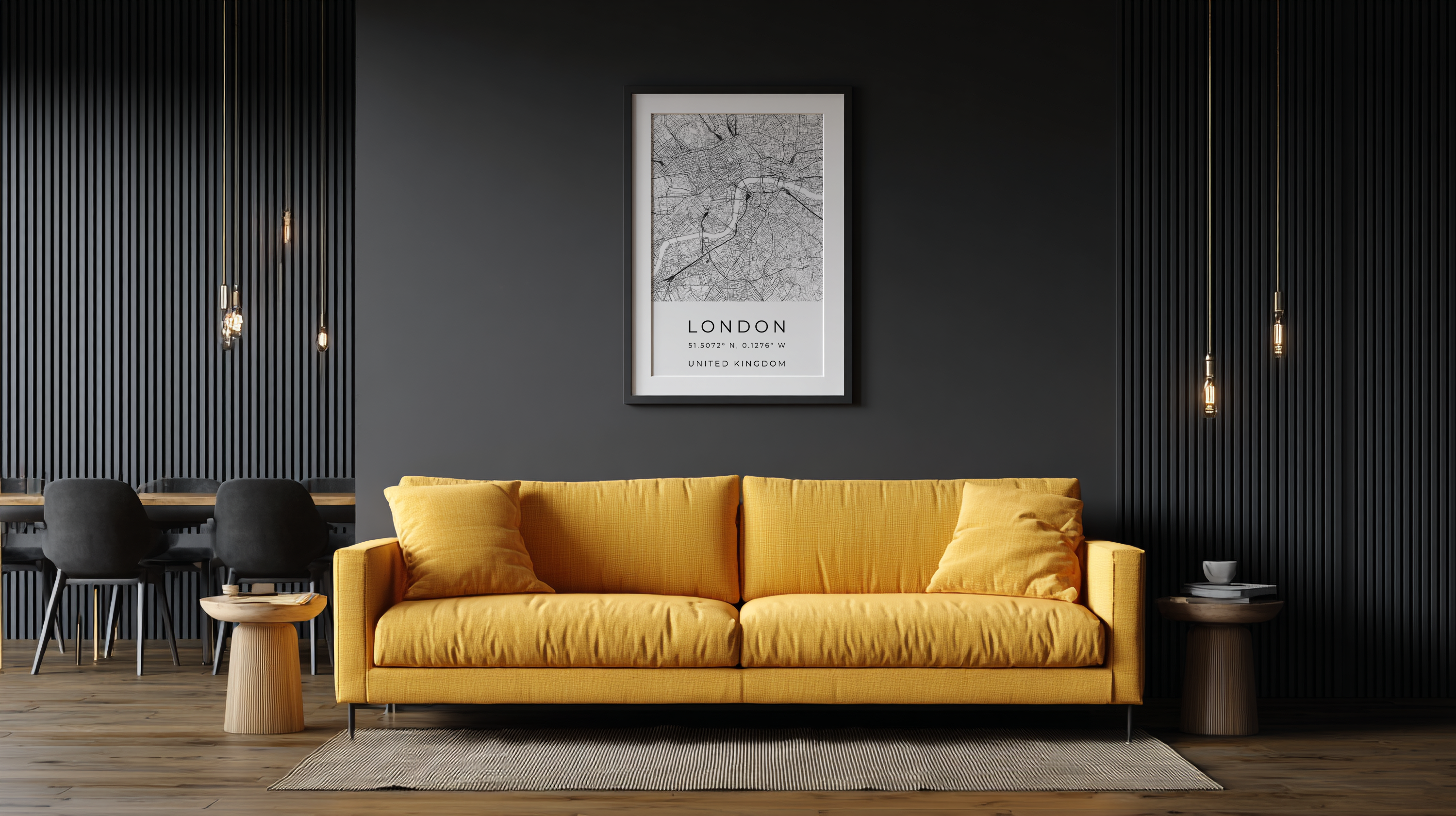 London Minimalist City Map