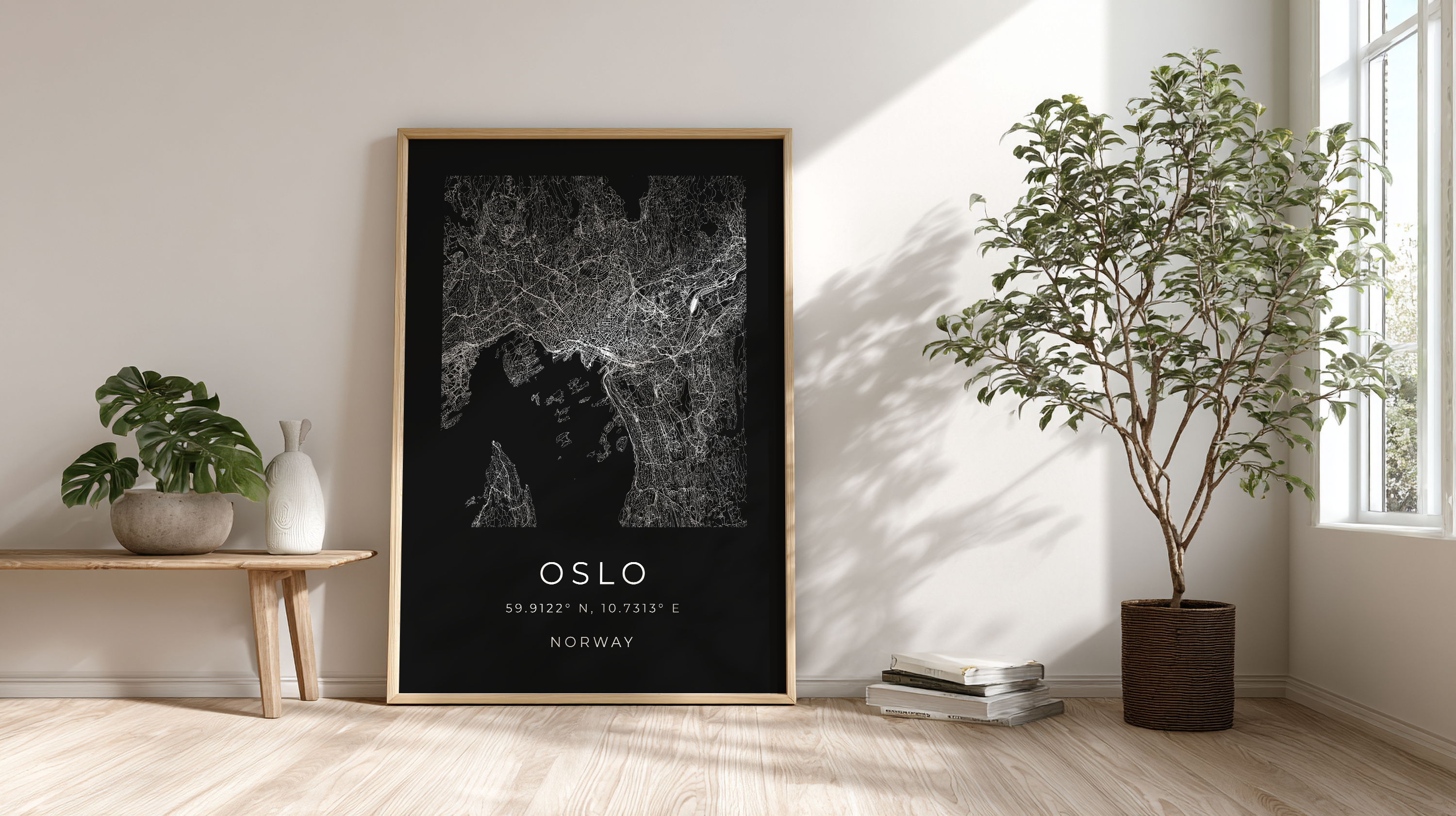 Oslo Minimalist City Map