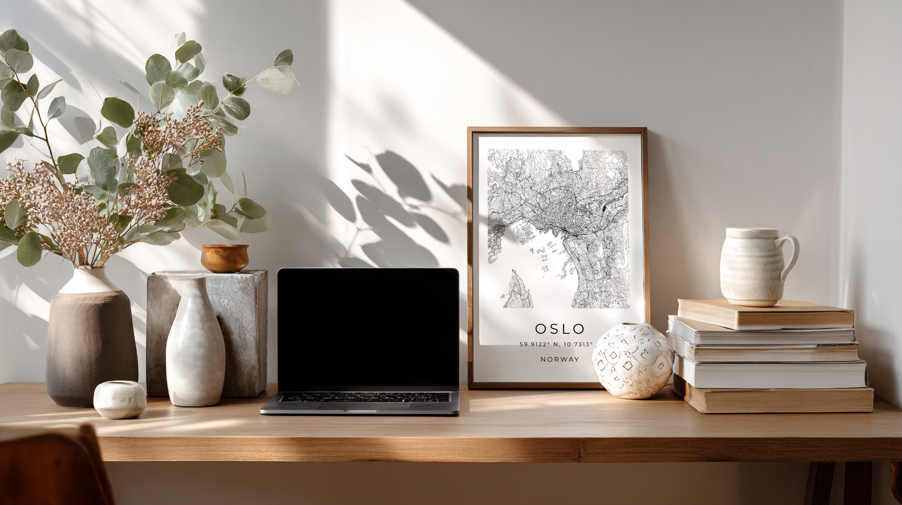 Oslo Minimalist City Map