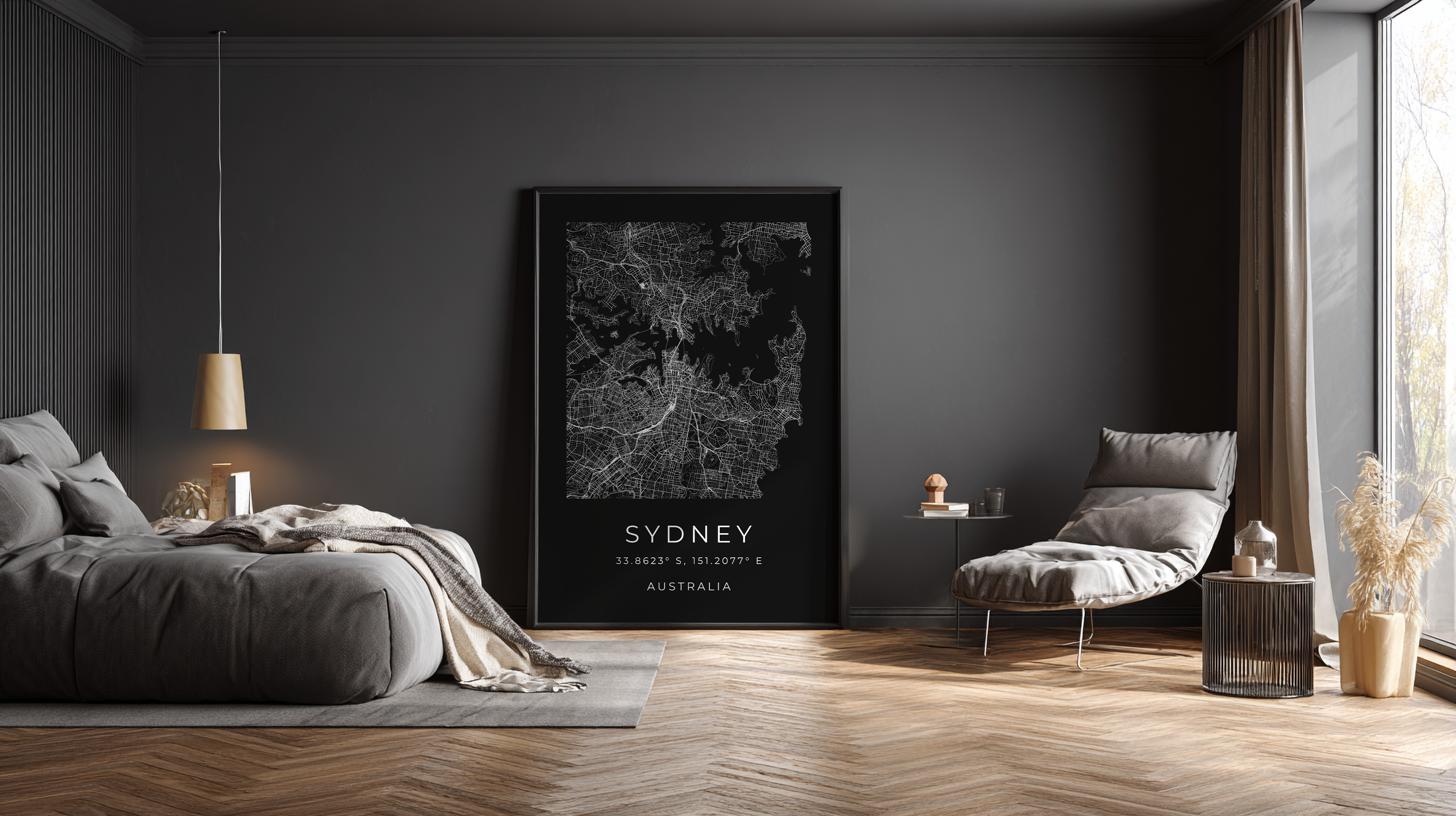 Sydney Minimalist City Map