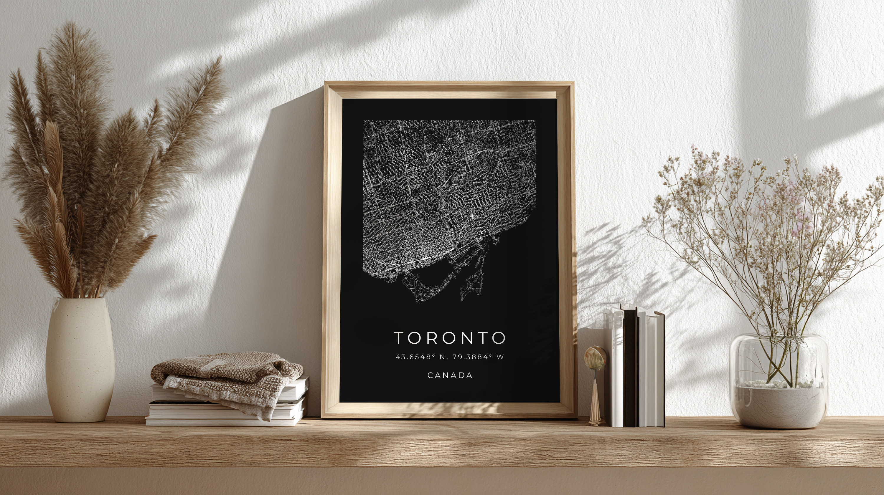 Toronto Minimalist City Map