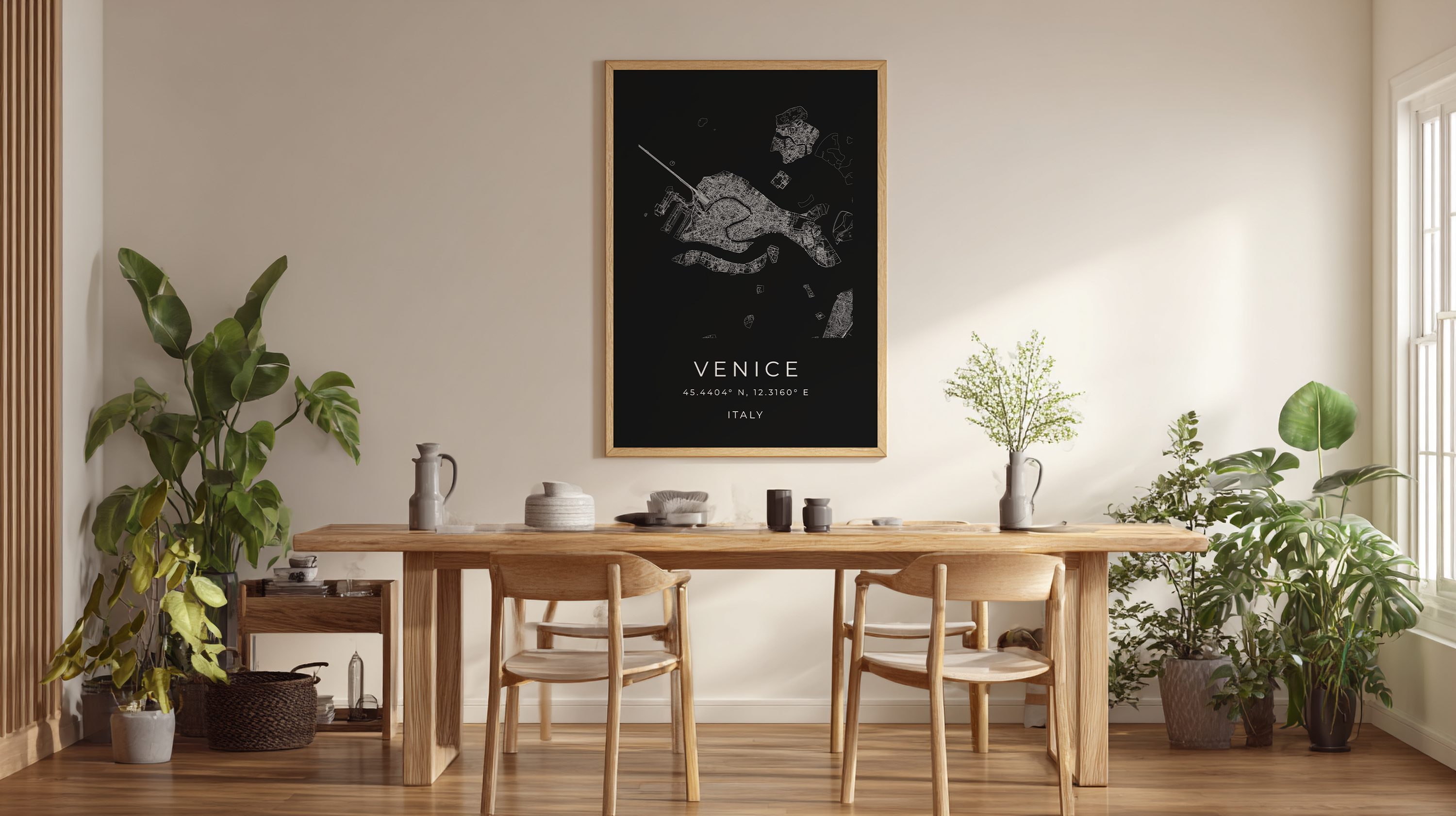 Venice Minimalist City Map