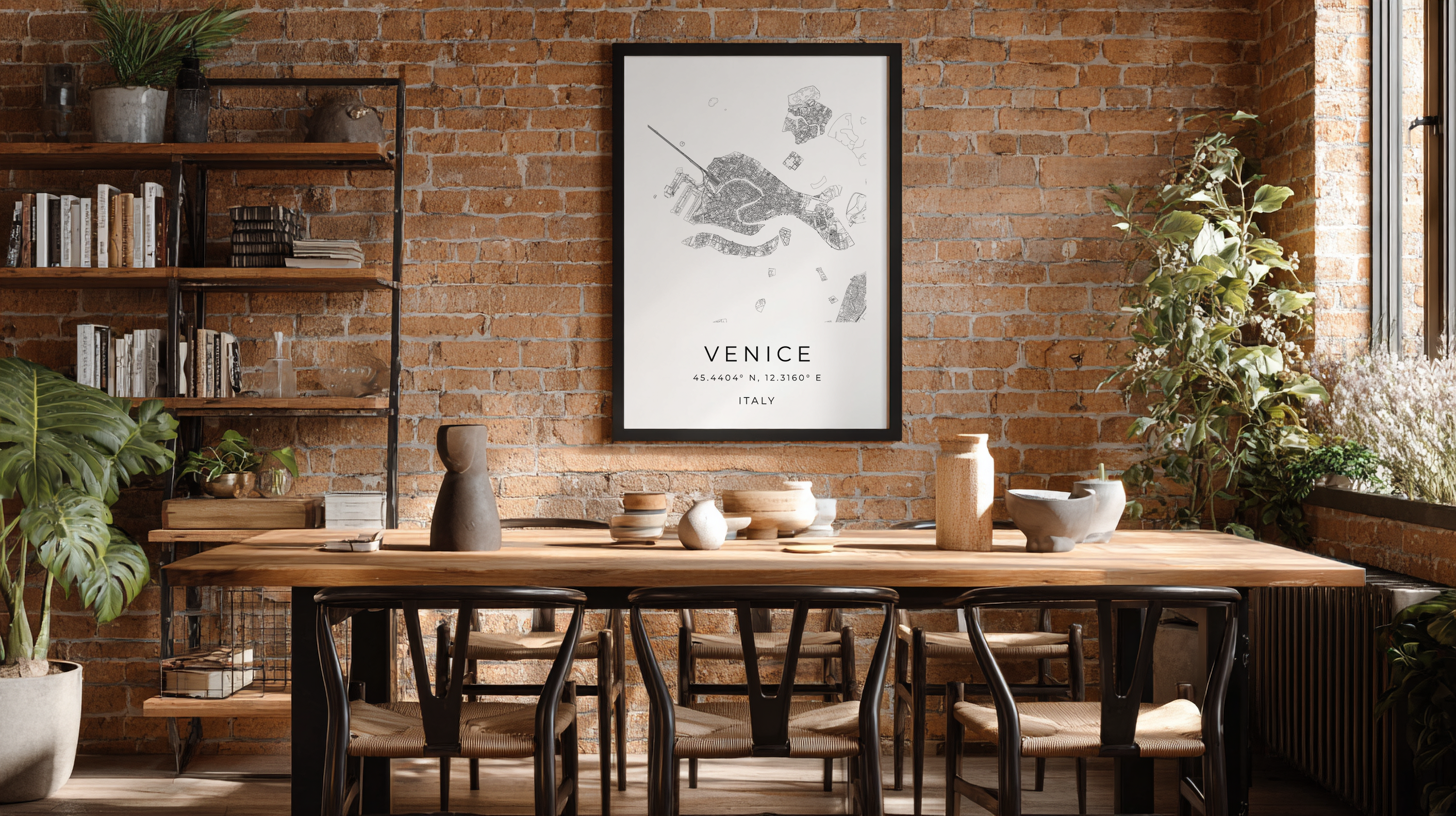 Venice Minimalist City Map